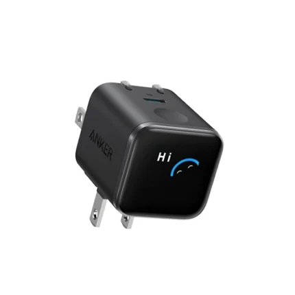 Anker Nano 45W Black 180° Foldable Charger With Smart Display