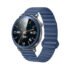 KFI GT6 Smart Watch blue color featuring round 1.43 inch AMOLED display and blue ribbed strap