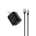QCY CK02-MG 20W PD Charger with Type-C to Type-C Cable
