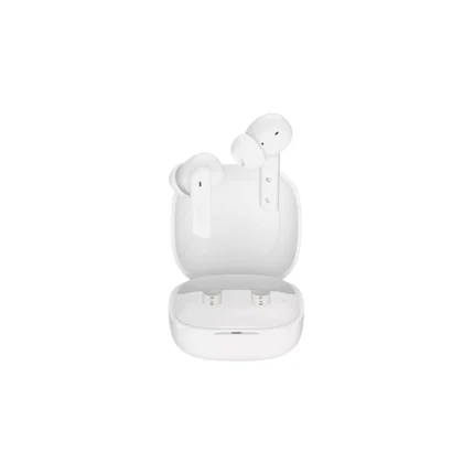 QCY HT05 Melobuds ANC White color true wireless earbuds with charging case