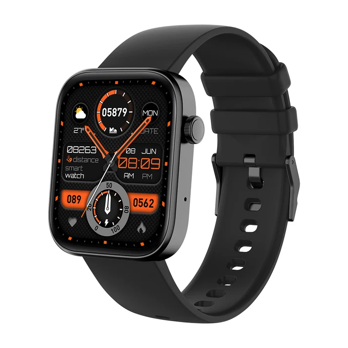 SmartWatchCOLMiP71BlackLeftView COLMI P71 Smart Watch 1.9 inch IPS Bluetooth Calling